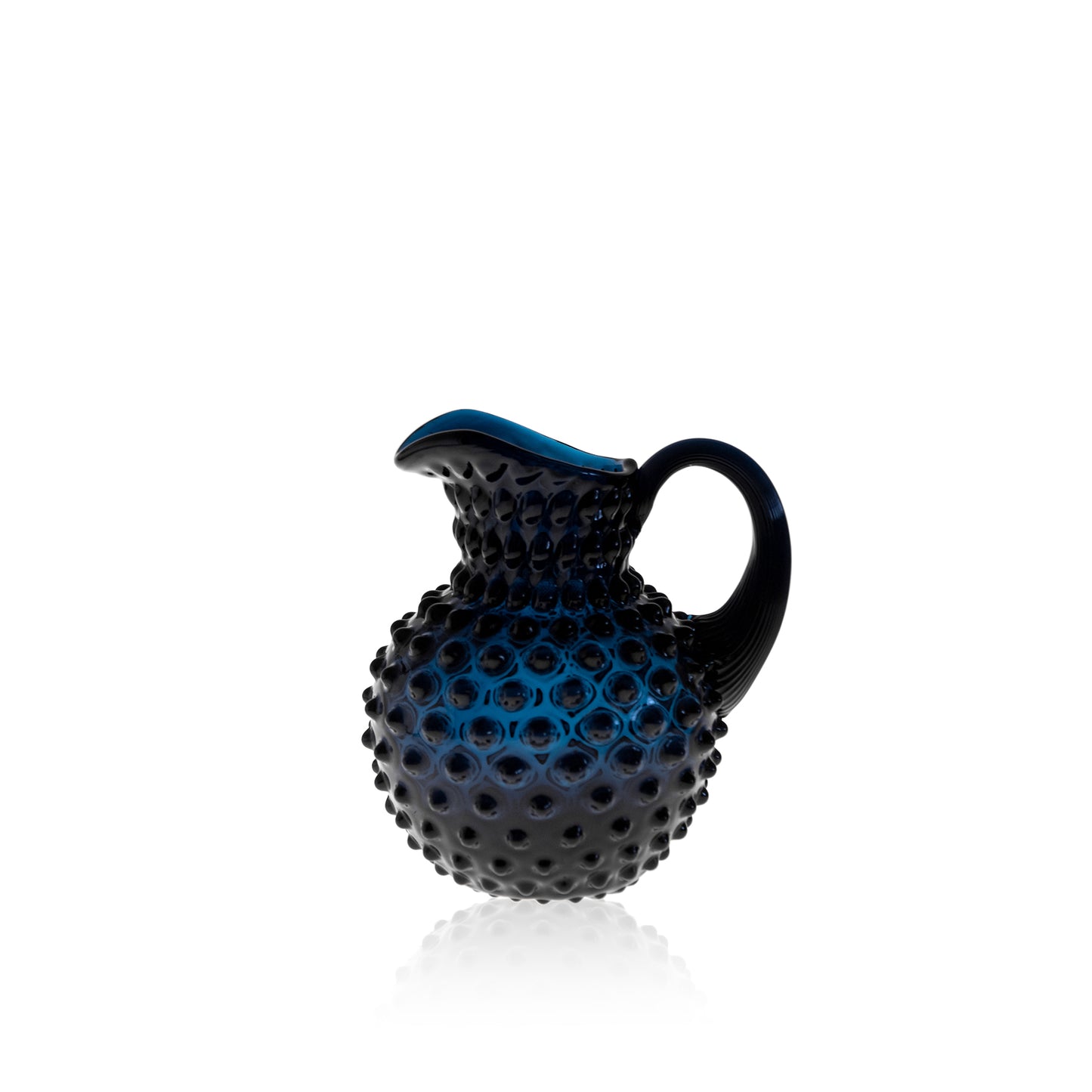 Royal Blue Hobnail Jug 1L