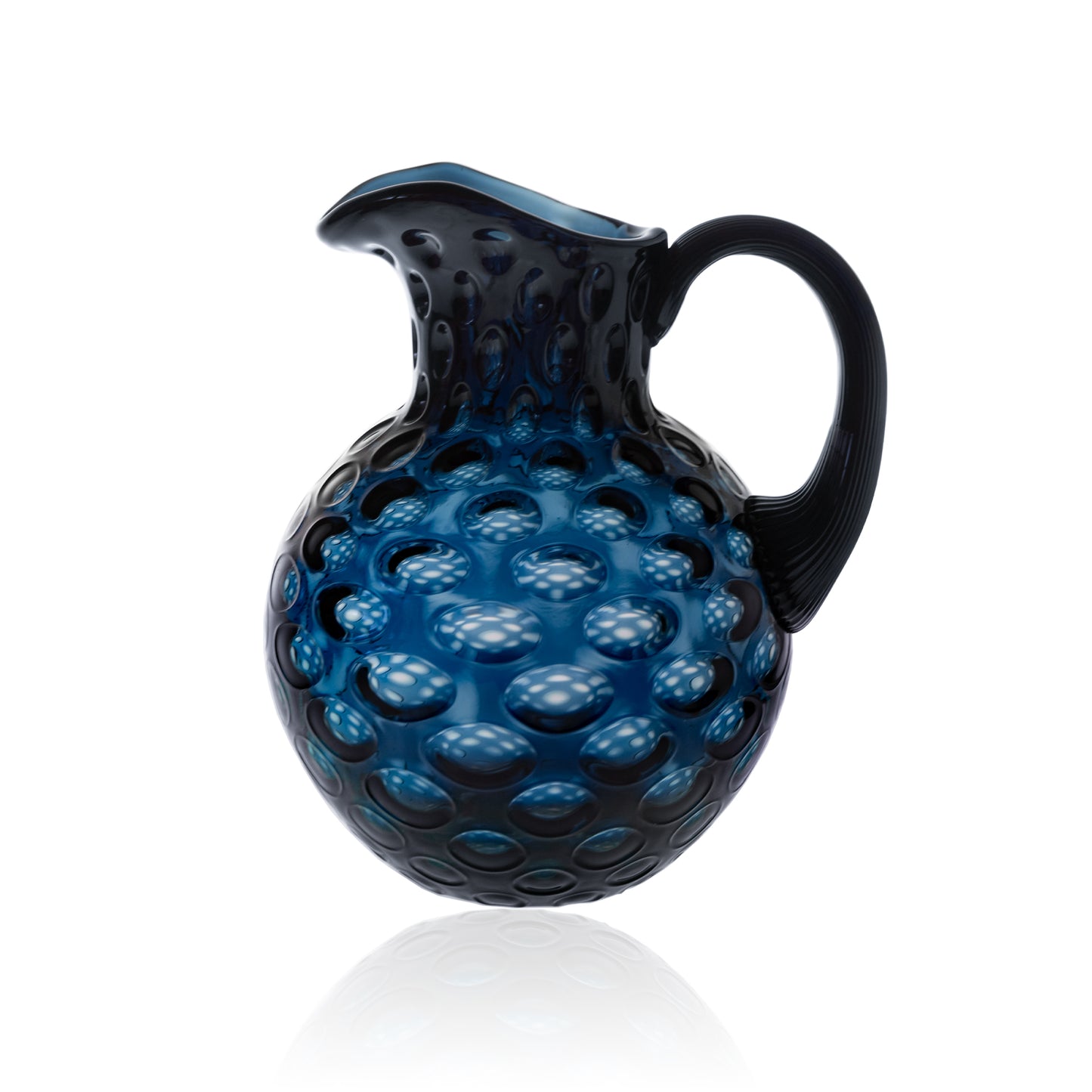 Royal Blue Kugel Jug