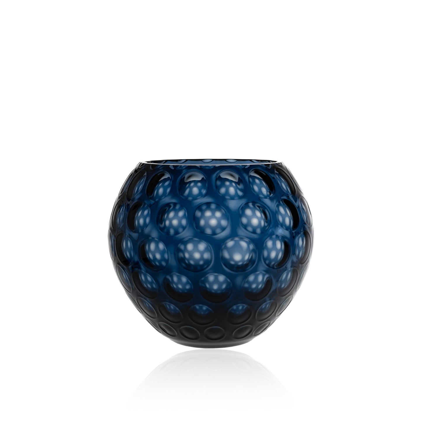 Royal Blue Kugel Vase