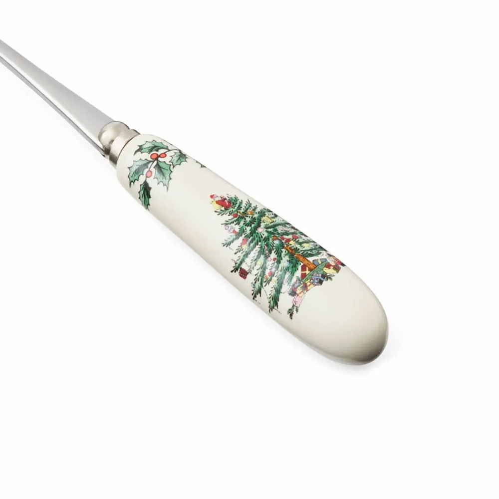 Spode Christmas Tree Pastry Forks, Set of 6