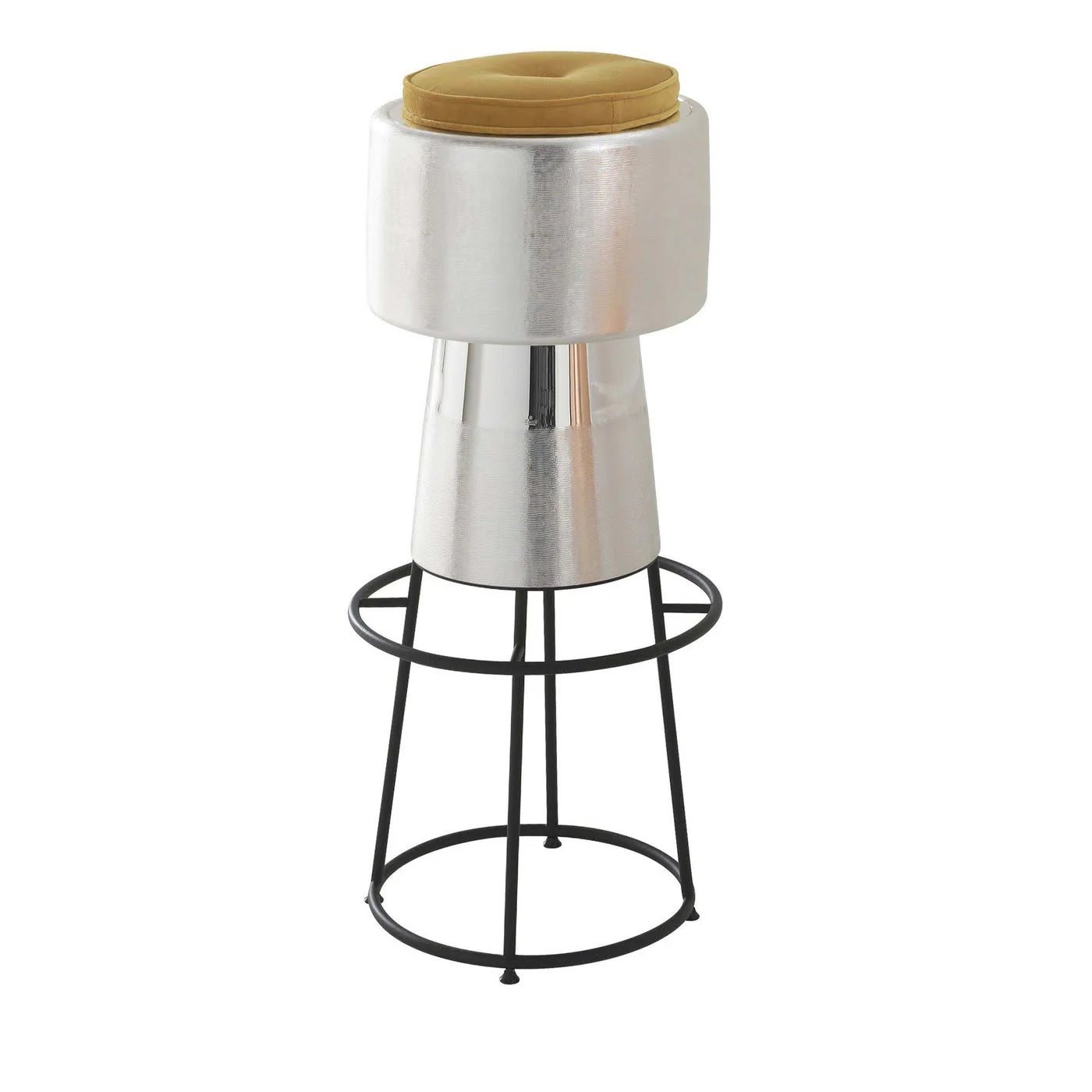 Tappo Silver Bar Stool by NOOII