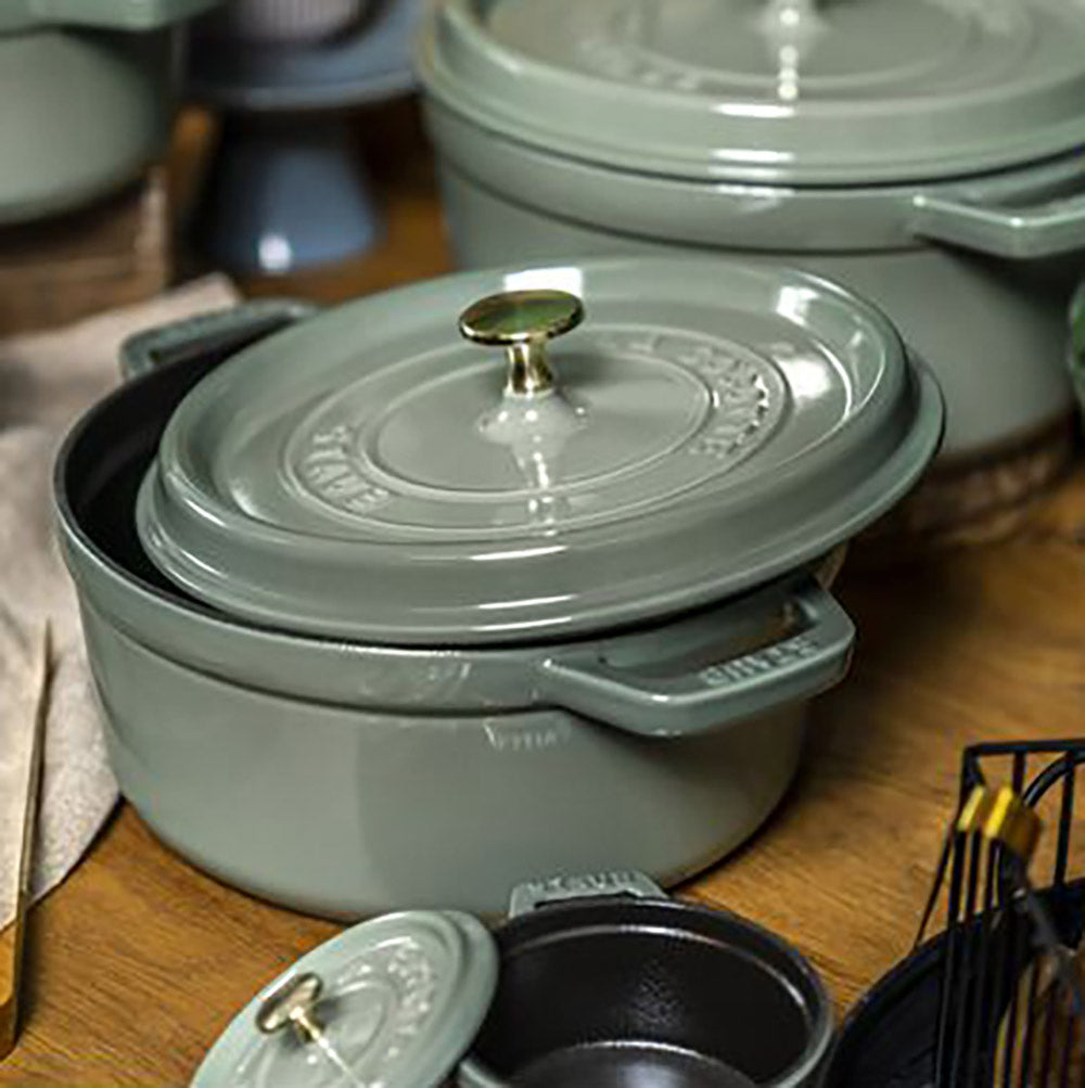 Cast Iron Round Casserole