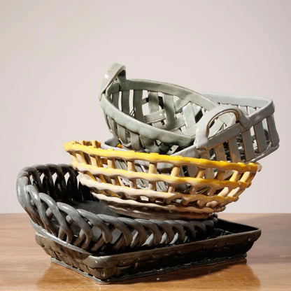 Lattice Ceramic Bowl Large