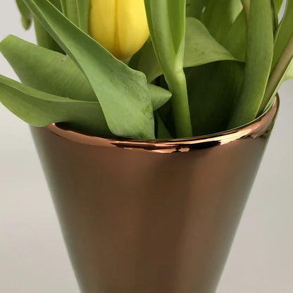 Jigger Bronze Terracotta Flower Vase