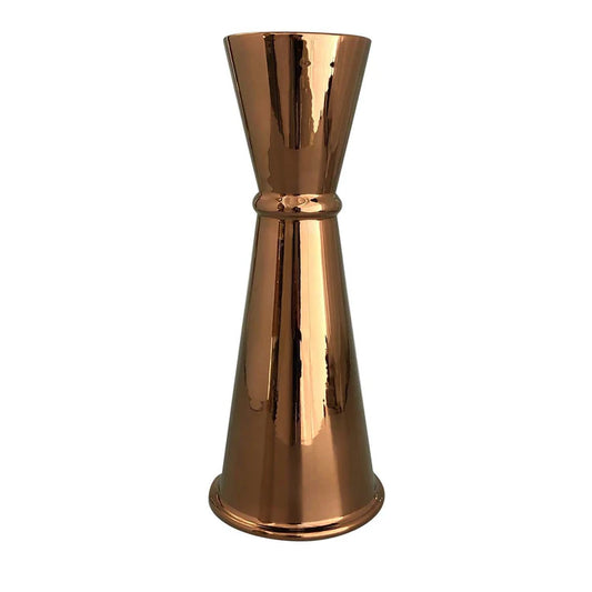 Ginza Jigger BronzeTerracotta Flower Vase