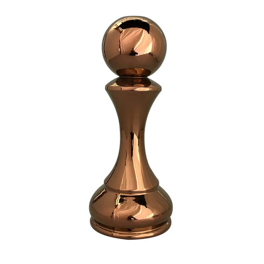 Pedone Bronze Pawn Flower Vase