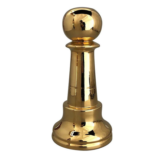 Pedone Brass Pawn Flower Vase