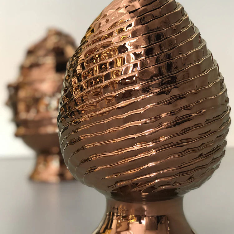 Castelmola Sicilian Pinecone in Bronze