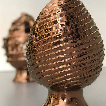 Castelmola Sicilian Pinecone in Bronze
