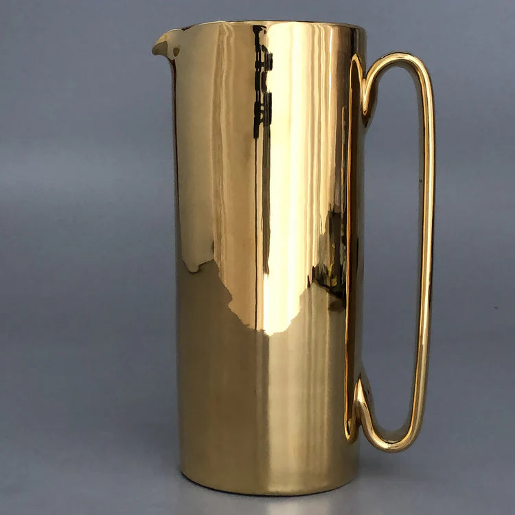 Serlio Gold Terracotta Carafe