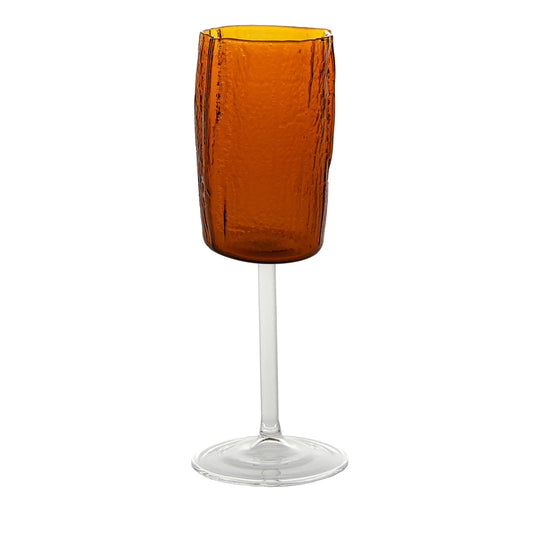 Corteccia Amber Goblet