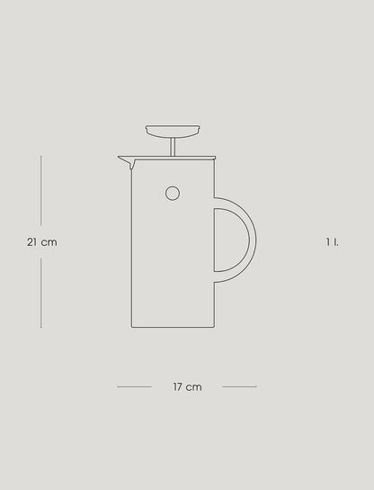 EM77 French Press 1 L