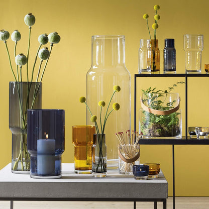 Utility Vase H19cm Amber