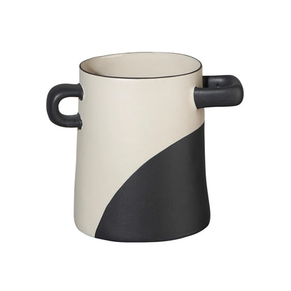 ASA Selection Rayu Vase, Dipped Black