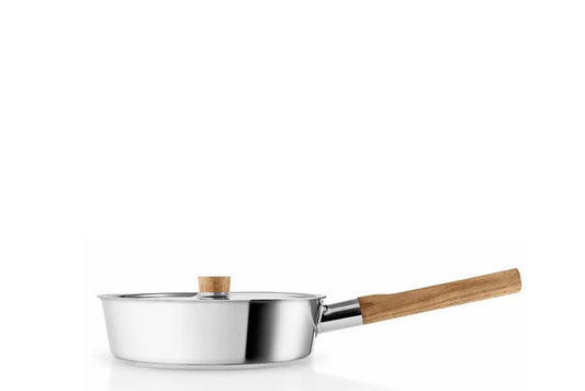 Stainless Steel Saute Pan 24cm - Nordic Kitchen