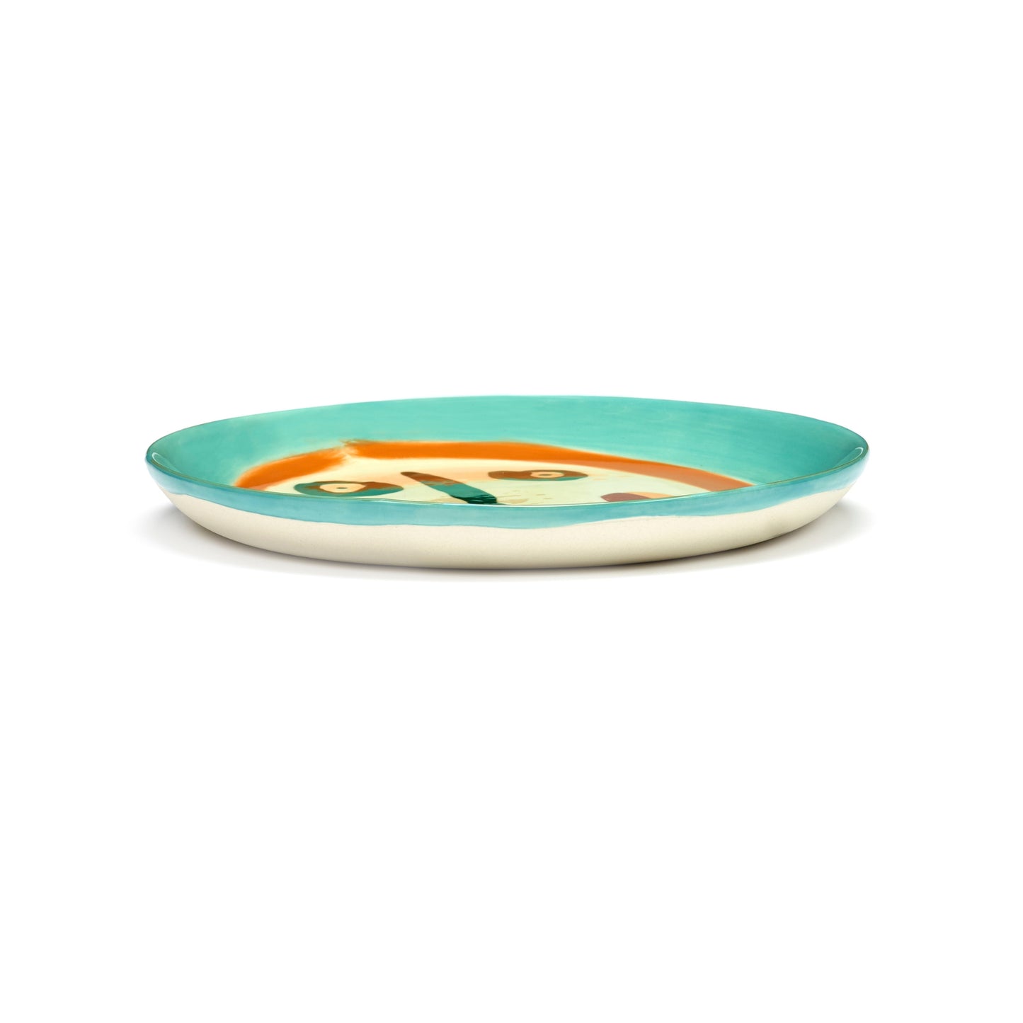 Plate Feast S Face 2 Set Of 2
