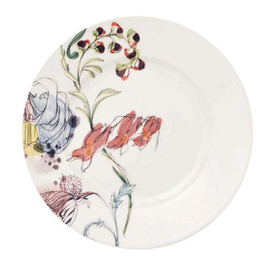 The Grandma's Garden Dessert Plate