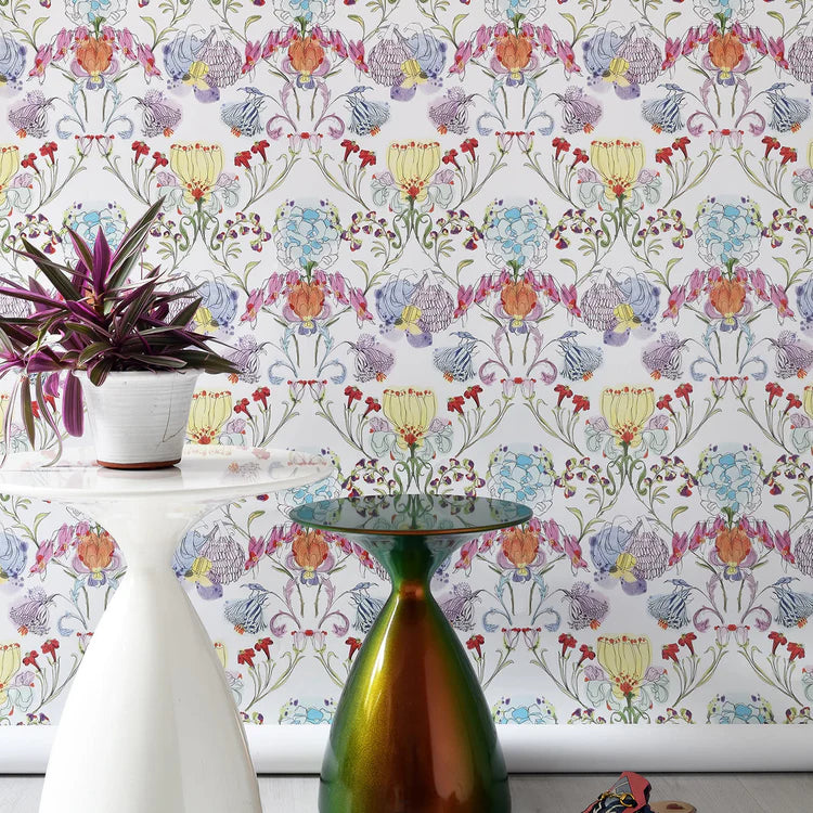 The Grandma's Garden Wallcovering