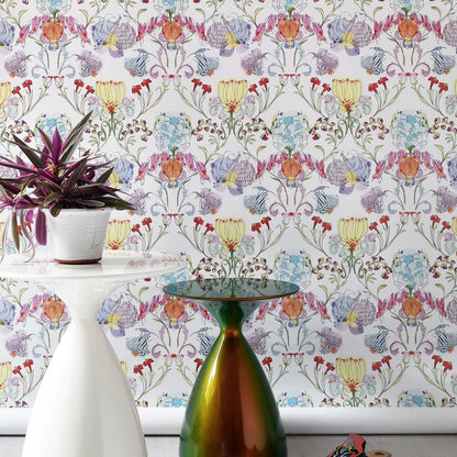 The Grandma's Garden Wallcovering