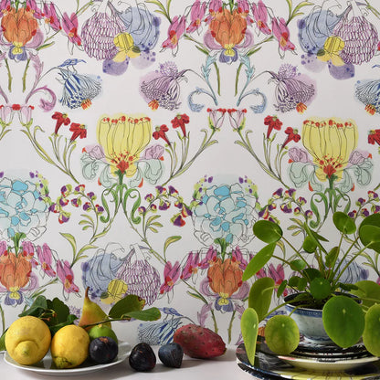 The Grandma's Garden Wallcovering