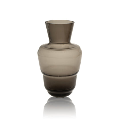 SHADOWS Vase in Midnight Grey