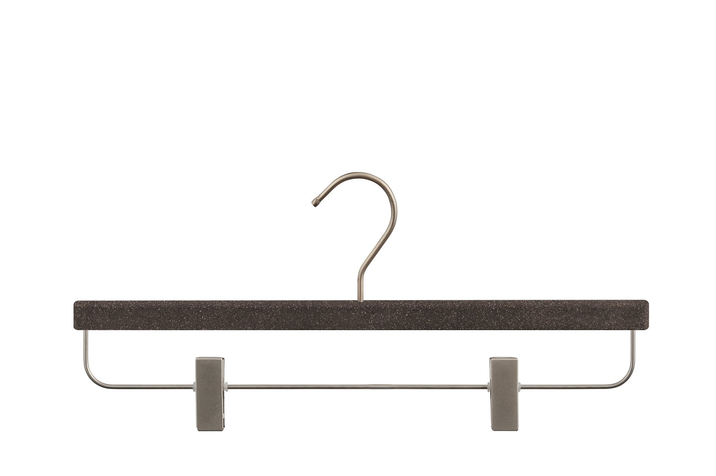 Hanger with silicon clips