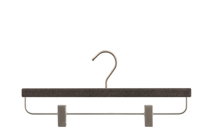Hanger with silicon clips