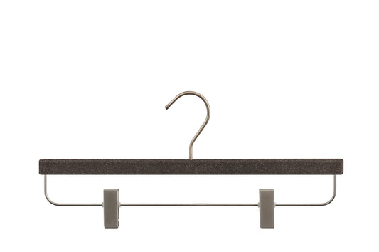 Hanger with silicon clips