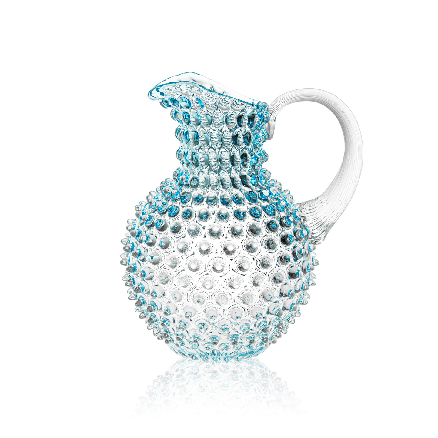 Underlay Azure Hobnail Jug