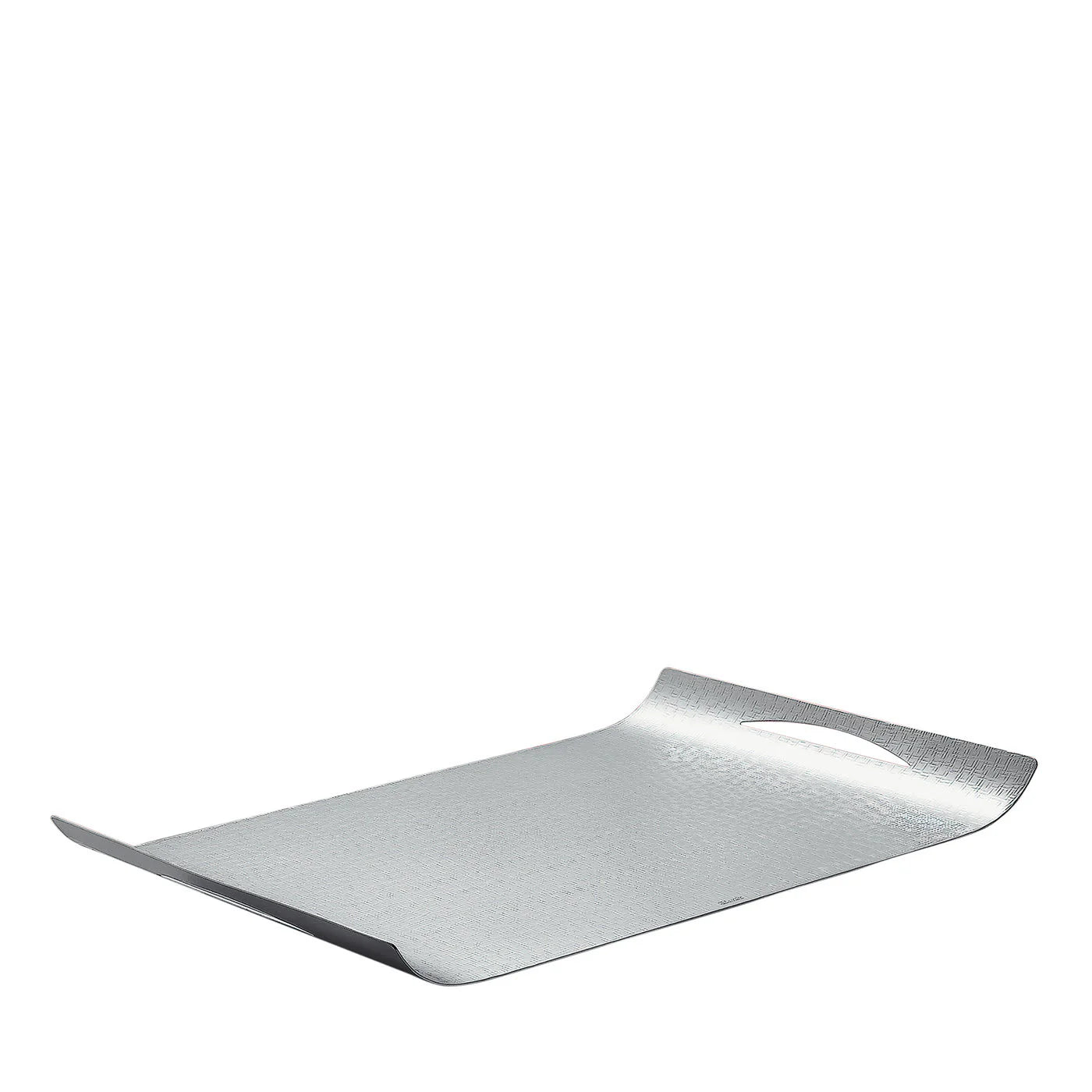 Uno Rectangular Silver Tray