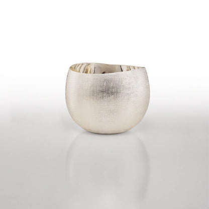 Velvet Glass Silvered Brass