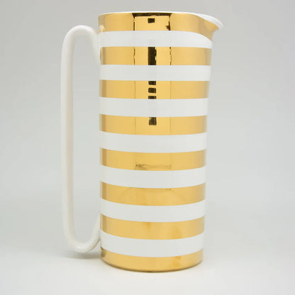 Serlio Gondoliere Gold 24K & White Carafe