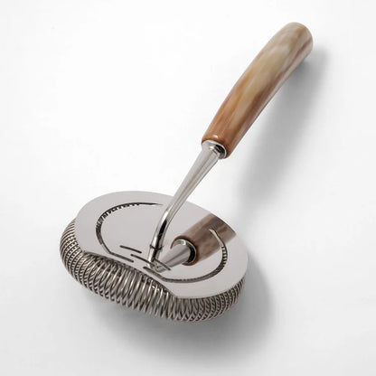 Bar Strainer in Natural Horn