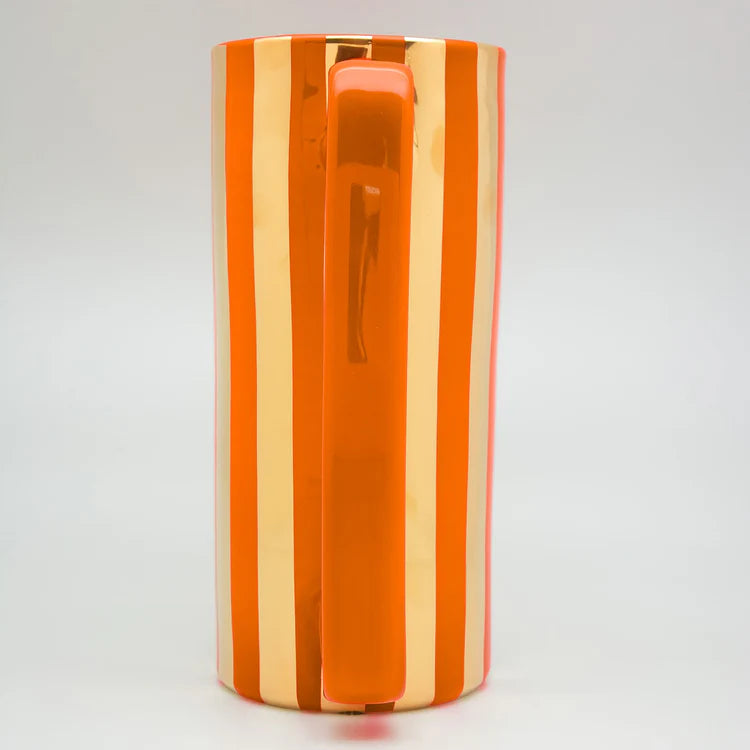 Serlio Mercante Gold 24K & Orange Carafe
