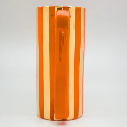 Serlio Mercante Gold 24K & Orange Carafe
