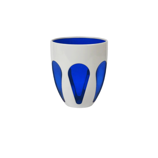 Aqua Bi-Color Acrylic Water Glass