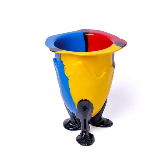 Amazonia Vase - Red, Yellow, Blue, Black