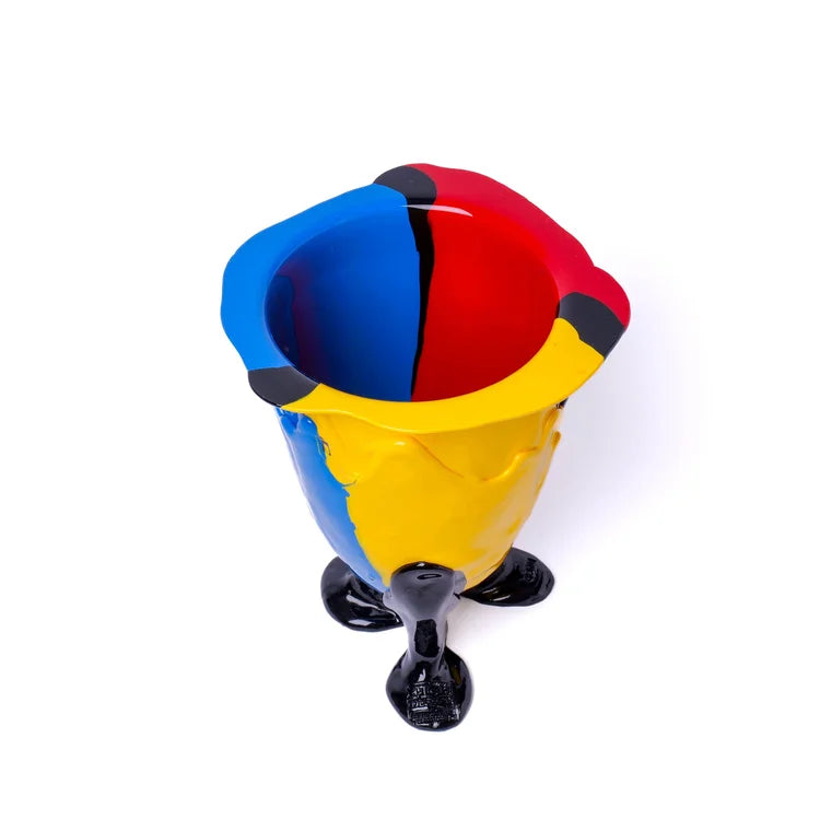 Amazonia Vase - Red, Yellow, Blue, Black