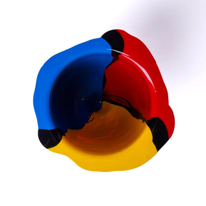 Amazonia Vase - Red, Yellow, Blue, Black