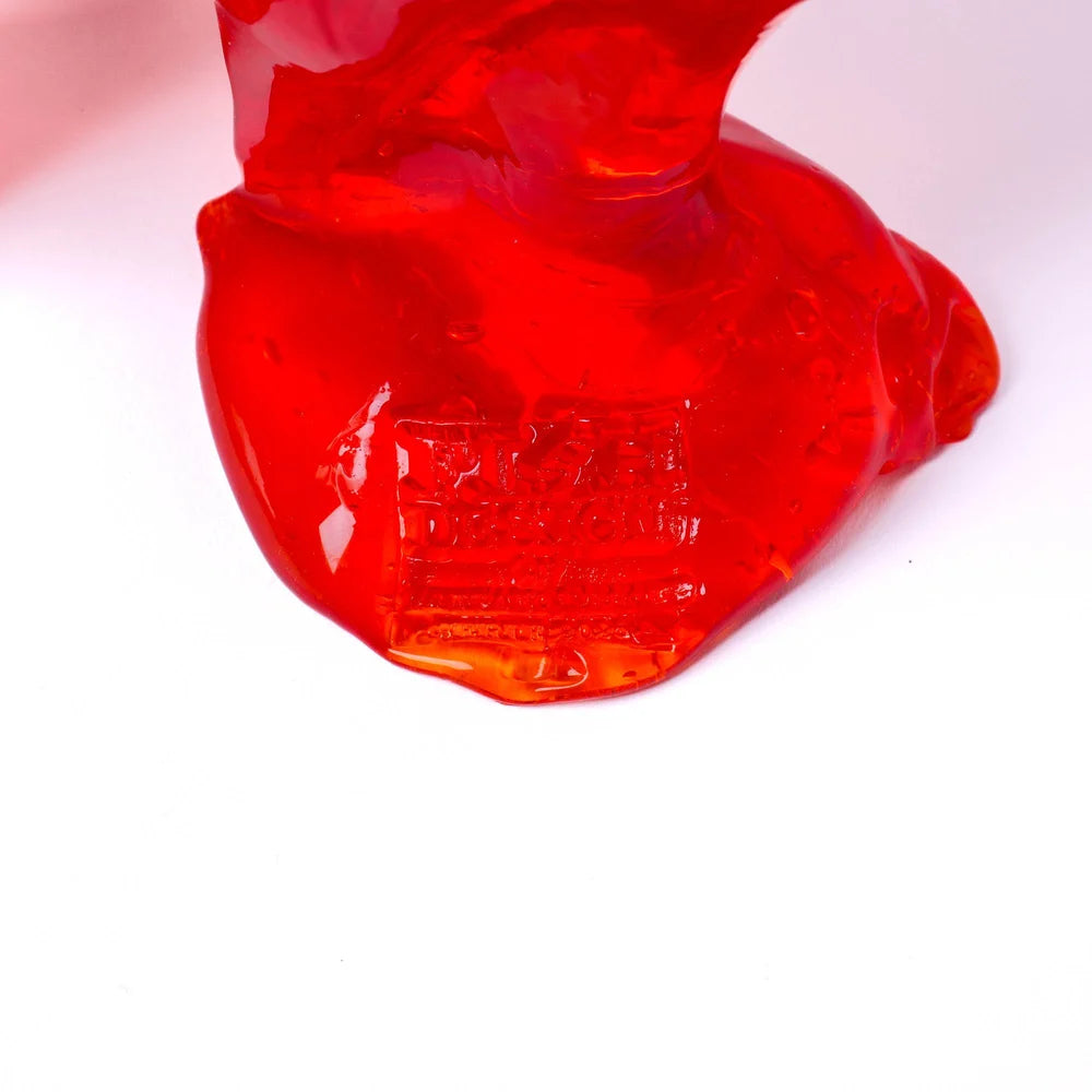 Amazonia Vase - Ruby, Salmon, Red, Orange