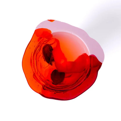 Amazonia Vase - Orange, Fuchsia, Pastel Pink, Bottle Green