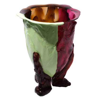 Amazonia Vase - Mint, Brown, Fuchsia, Pink