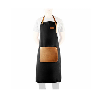Apron Canvas And Leather