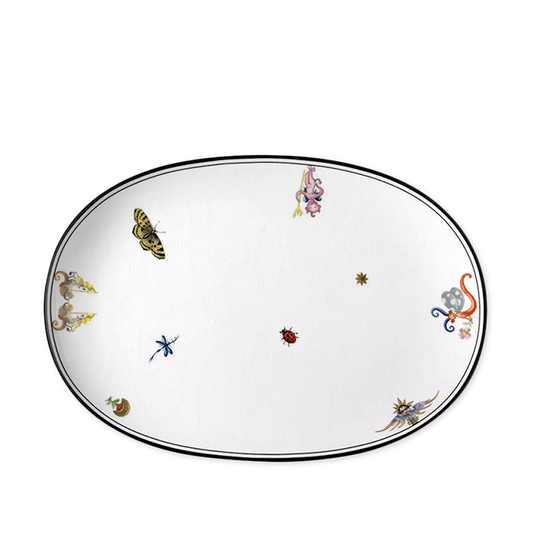 Arcadia Oval Flat Platter