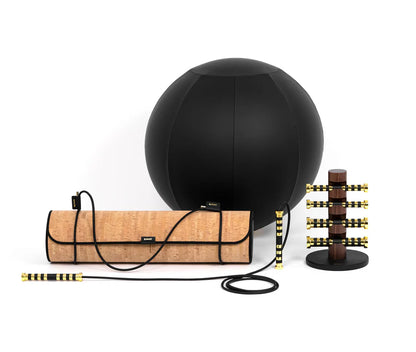 Exercise Yoga Mat With Bolster Pillow