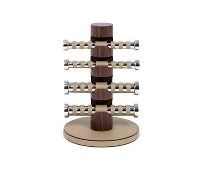 KIT OF 4 DUMBBELLS WITH STAND