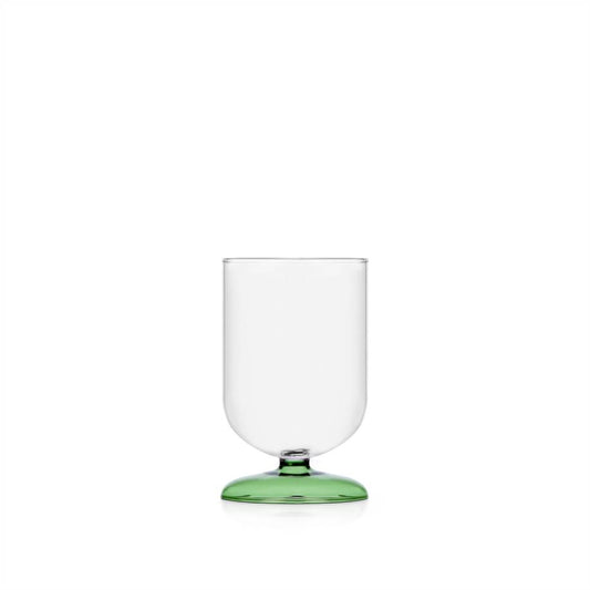 Stemmed Glass Light Green