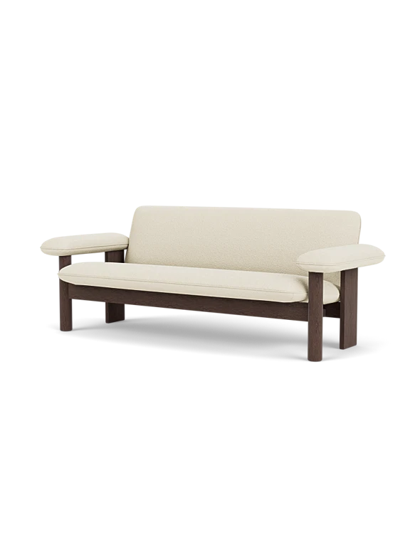 Brasilia Sofa 2-Seater,Dark