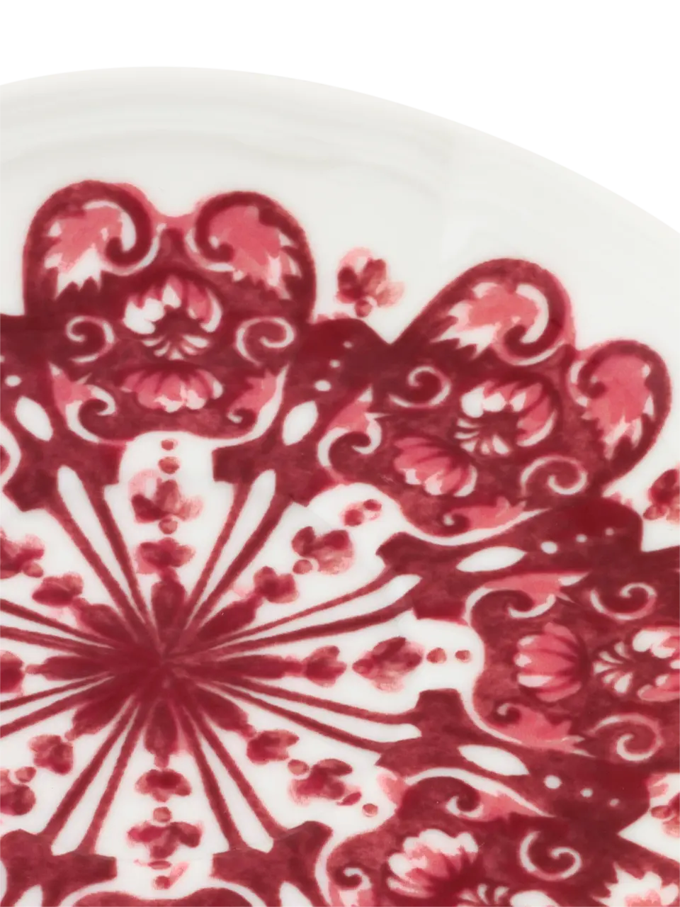 Babele Rosso Tea Saucer