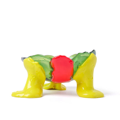 Big Collina Vase Extra Colour - Sorbet, Bottle Green, Fluo Yellow